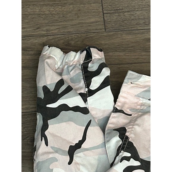 VIP Jeans Pink Camo Cargo Jogger Pants Y2K Streetwear Size 15/32 - Picture 5 of 5